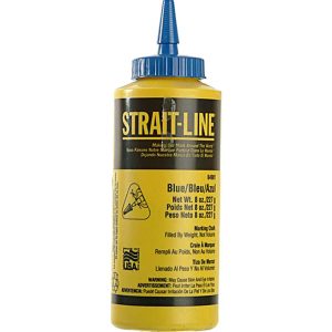 StraitLine Chalk Refill Permanent Blue