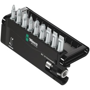 Wera 10 Piece Bit-Check Torsion Screwdriver Bit Set