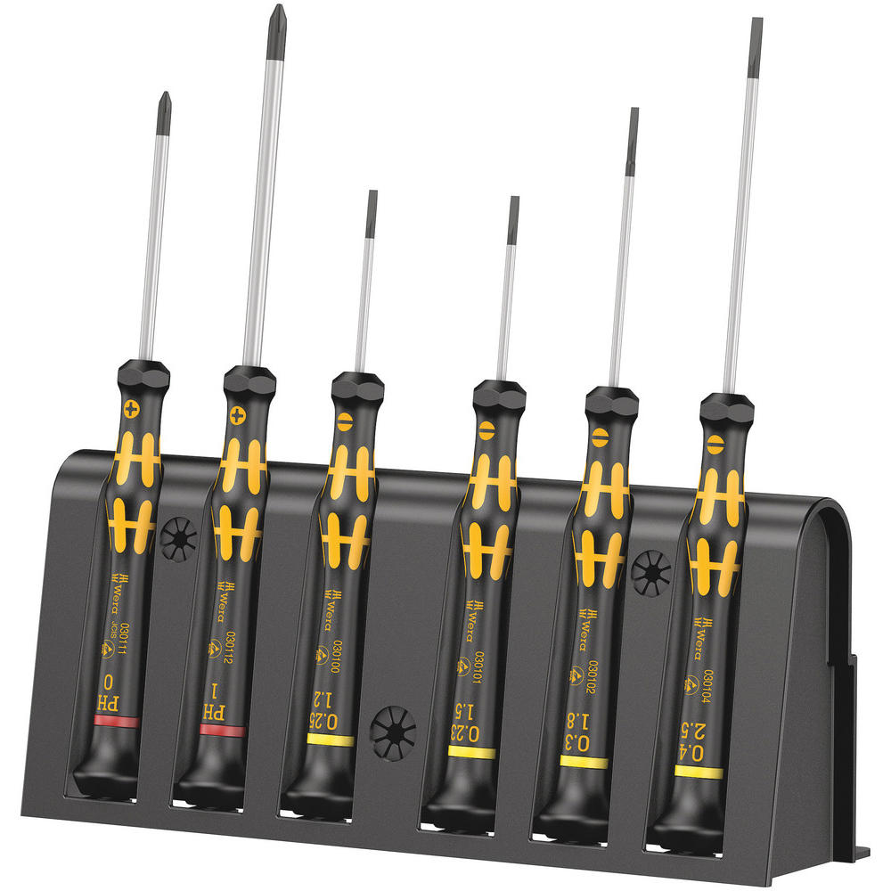 Wera 1578A/6 Phillips Screwdriver Set