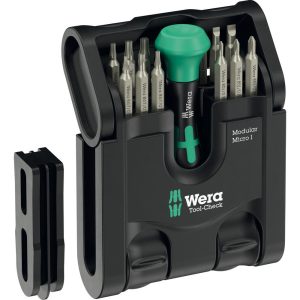 Wera Tool Check 21 Piece Modular Micro Screwdriver Set