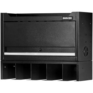 Bunker Modular Power Tool Cabinet and Rack Storage Unit Black