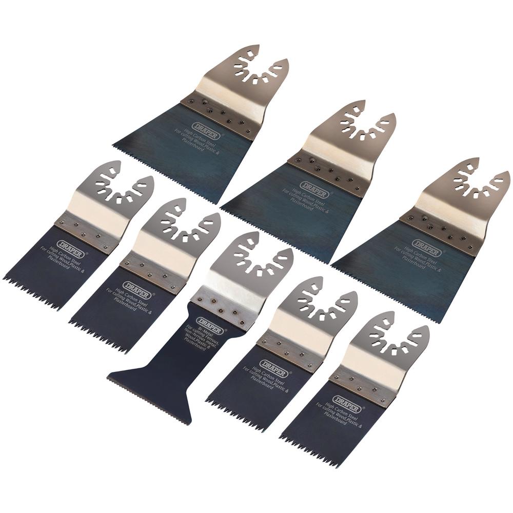 Draper 8 Piece OIS Oscillating Multi Tool Accessory Set