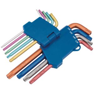 Draper Expert 22204 TX-STAR® Security Coloured Key Set (9 Piece)