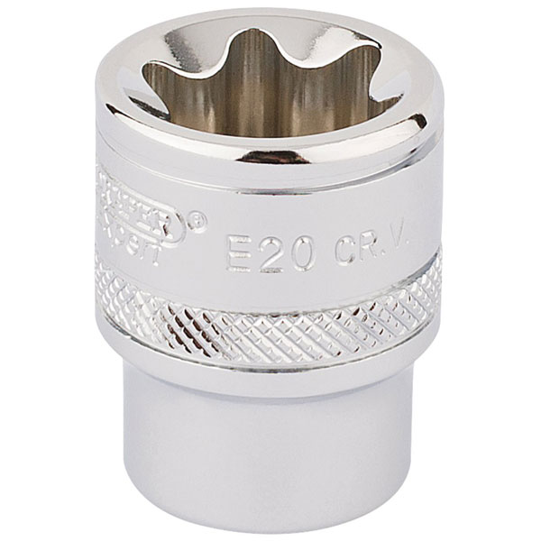Draper Expert 34265 3/8 Sq. Dr. TX-STAR® Socket (E20)