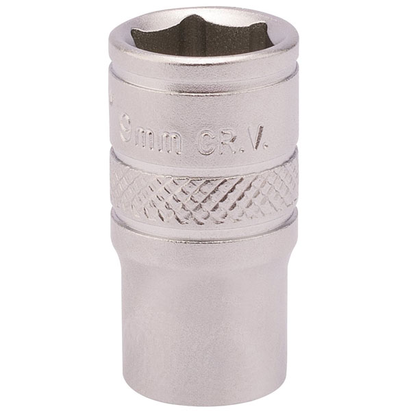 Draper Expert 82143 1/4" Sq. Dr. Socket (9mm)