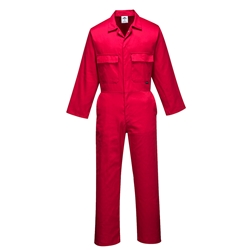Euro Work Coverall (Red) Medium