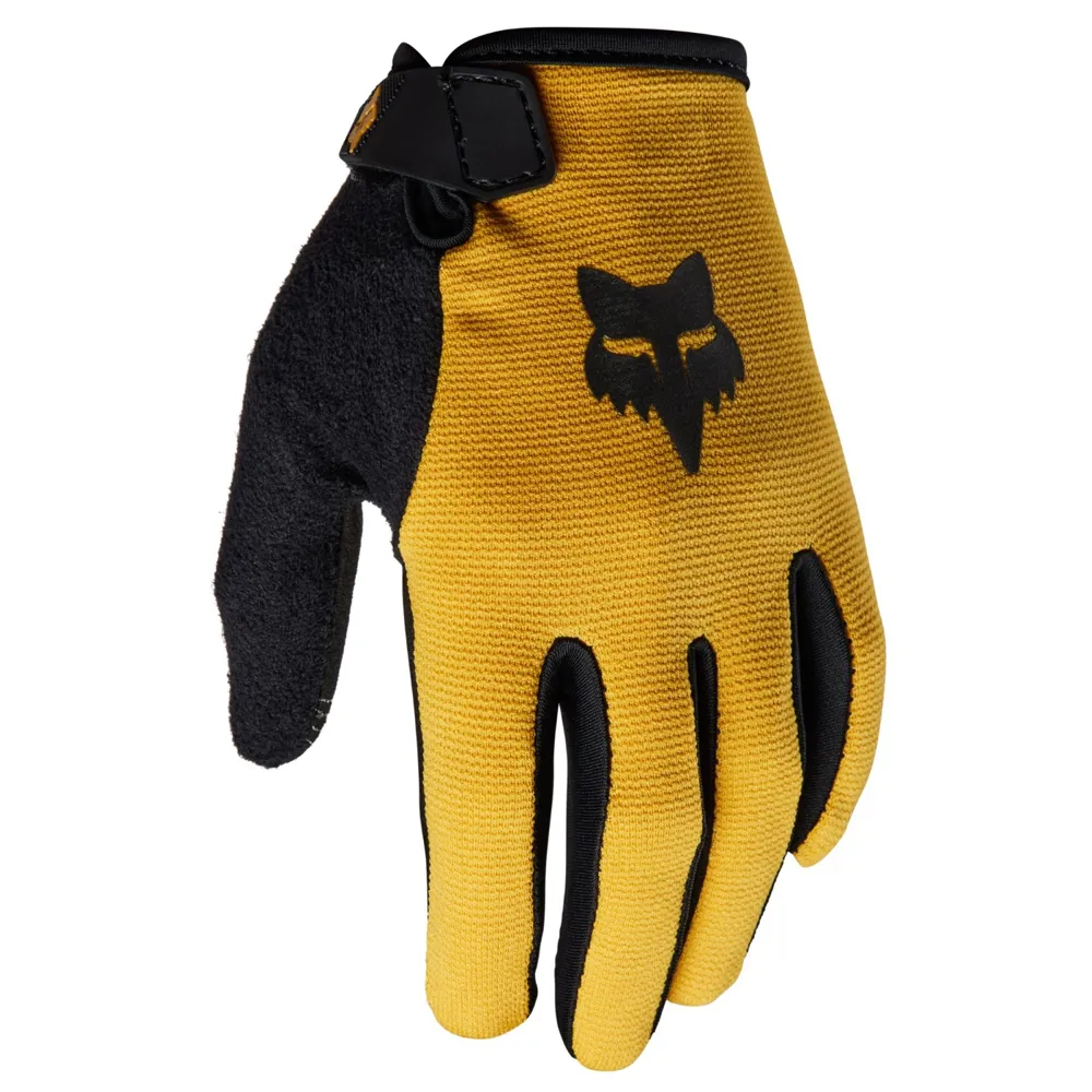 Fox Ranger Youth MTB Gloves Daffodil