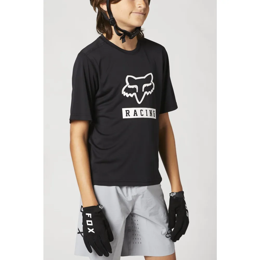 Fox Ranger Youth SS Jersey Black