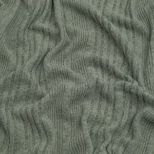 Minerva Core Range Brushed Texture Rib Stretch Knit Fabric Mint Green