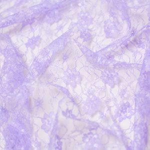 Minerva Core Range Delicate Lace Fabric Lilac