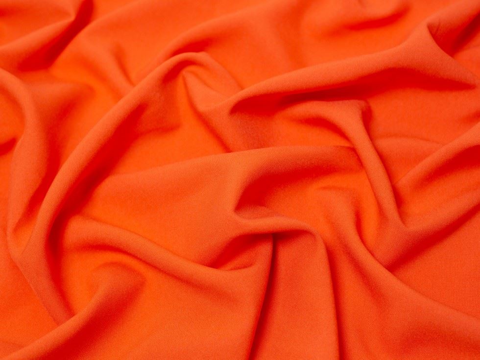 Minerva Core Range Polyester Suiting Fabric Amber