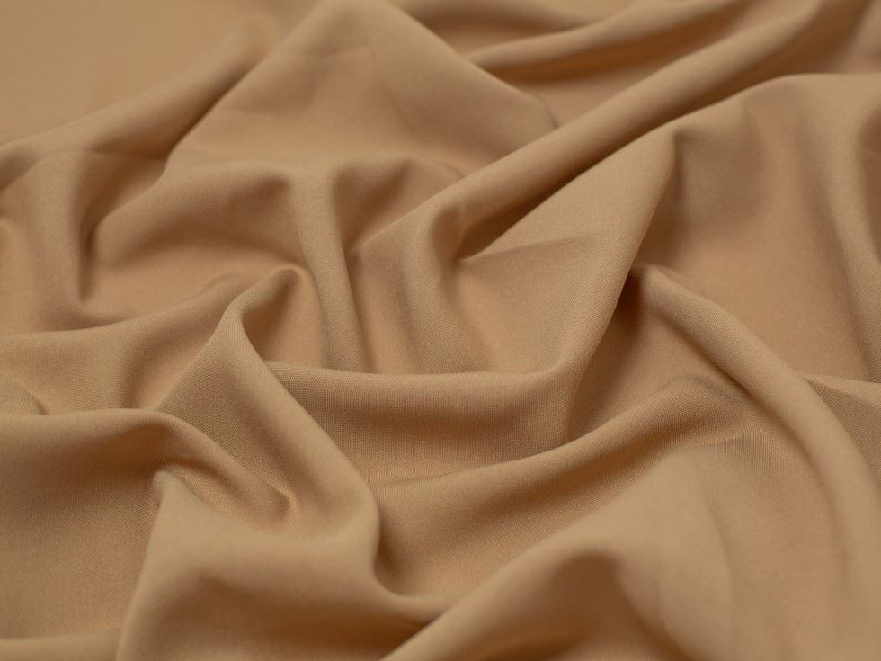Minerva Core Range Polyester Suiting Fabric Camel