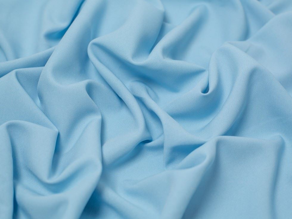 Minerva Core Range Polyester Suiting Fabric Cornflower