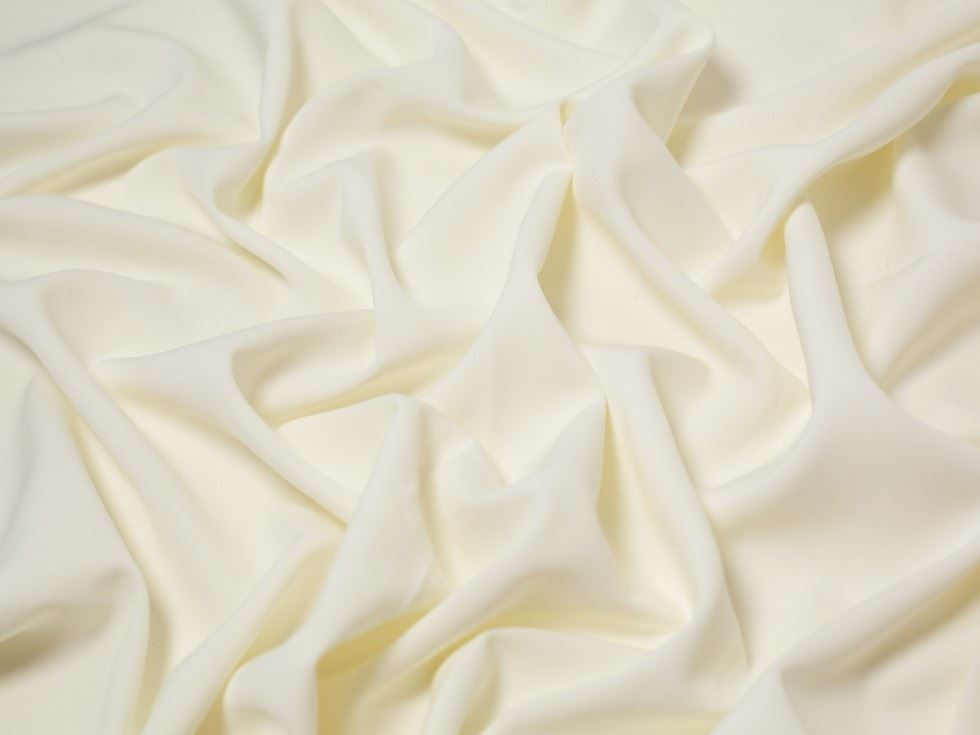 Minerva Core Range Polyester Suiting Fabric Ivory