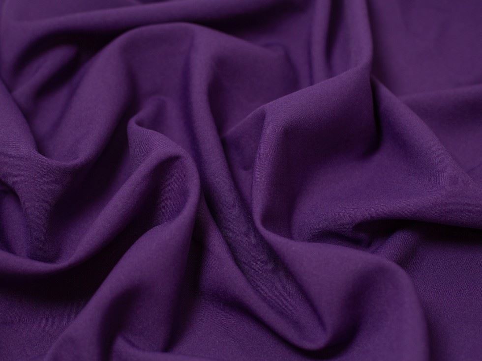 Minerva Core Range Polyester Suiting Fabric Purple