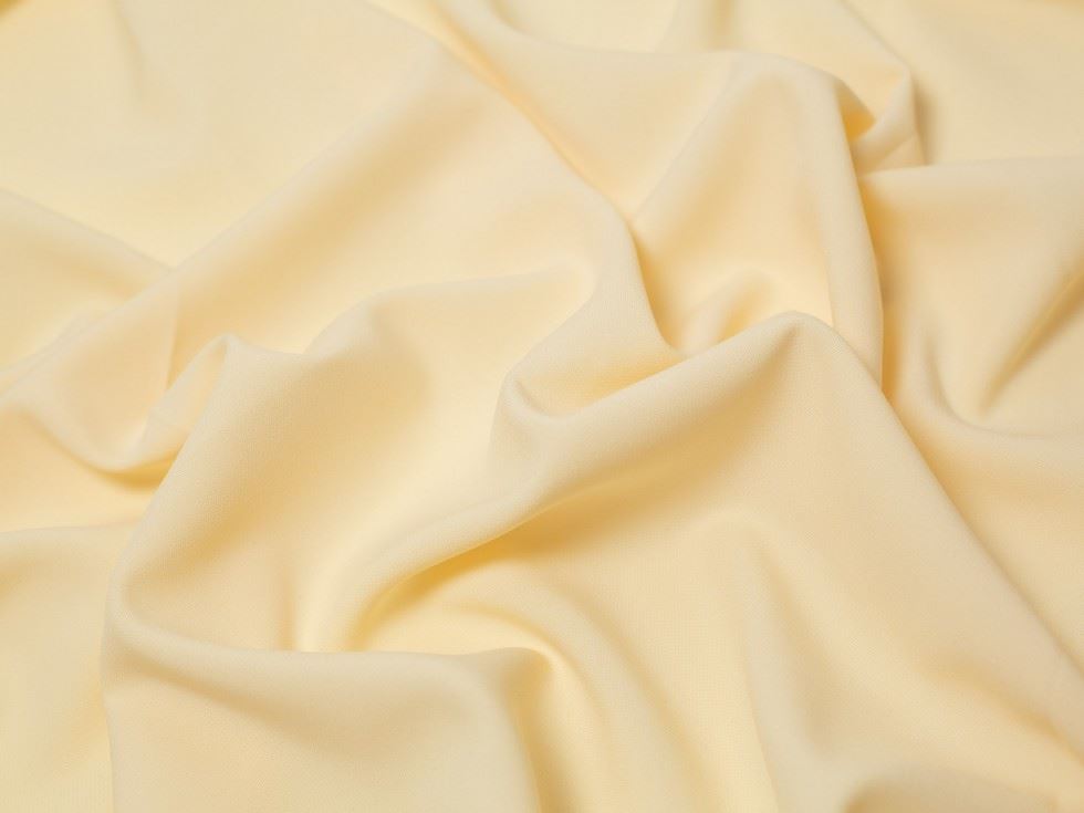 Minerva Core Range Polyester Suiting Fabric Vanilla