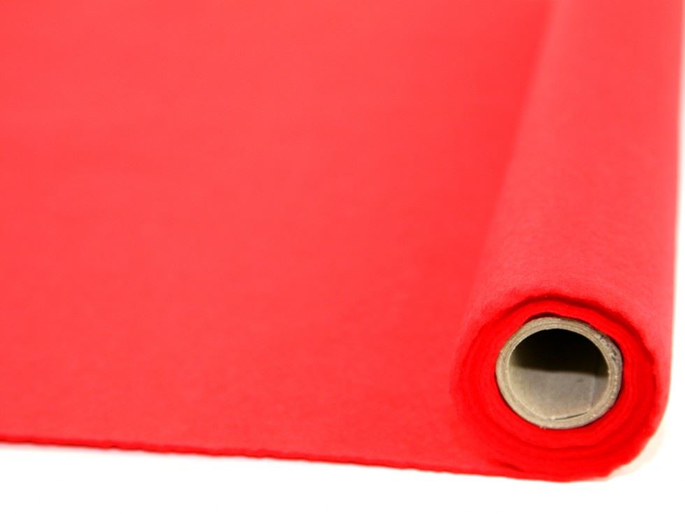 Minerva Core Range Self Adhesive Mini Felt Fabric Roll Red