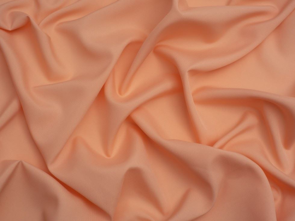 Minerva Core Range Soft Touch Crepe Fabric Peach Pink