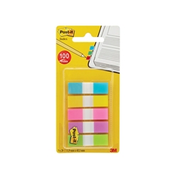 Post-it Portable Small Index 12mm Assorted (100 Pack)