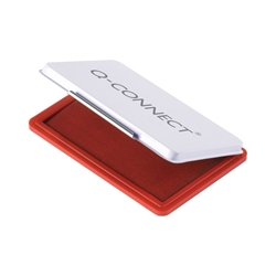 Q-Connect Large Stamp Pad Red Ref KF15441