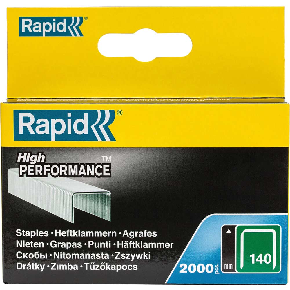 Rapid Type 140 Galvanised Staples