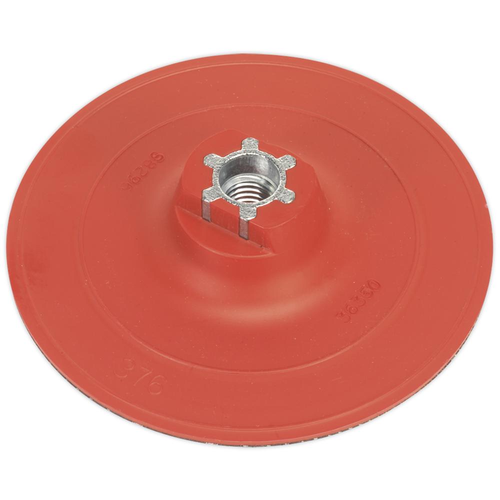 Sealey M14 Hook and Loop Backing Pad 120mm