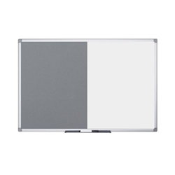 Bi-Office Maya Combination Board, Grey F