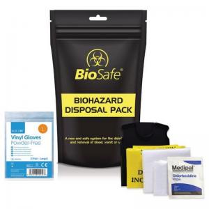 Biosafe Refill Body Fluid Clean-Up Pack Each 433582