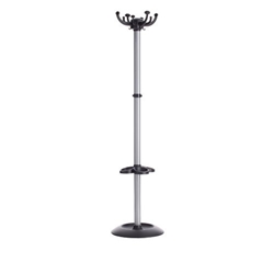 Cluster Coat Stand : Silver/Black