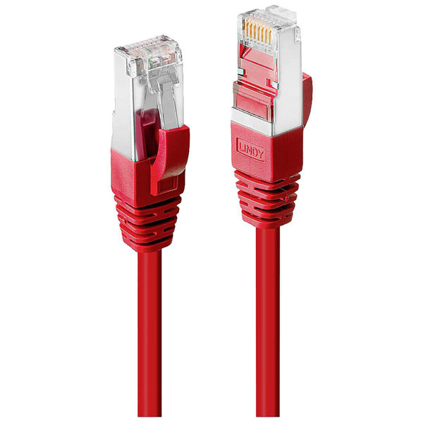 LINDY 47563 RJ45 CAT 6 U/FTP Patch Cable 3m White