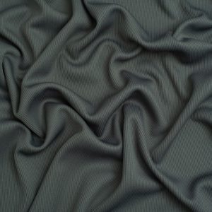 Minerva Core Range 2x2 Polyester Rib Stretch Knit Fabric Airforce Blue