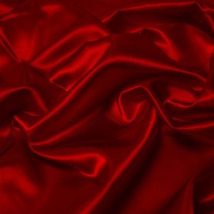 Minerva Core Range Acetate Satin Fabric Red