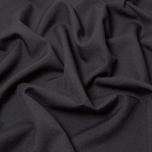 Minerva Core Range Polyester Suiting Fabric Black