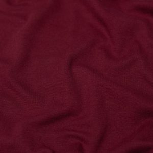 Minerva Core Range Tubular Ribbing Stretch Knit Fabric Bordeaux