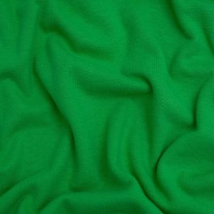 Minerva Core Range Tubular Ribbing Stretch Knit Fabric Kelly Green