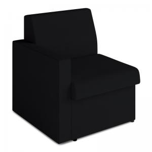 Nautilus Designs Wave Contemporary Modular Fabric Low Back Sofa -