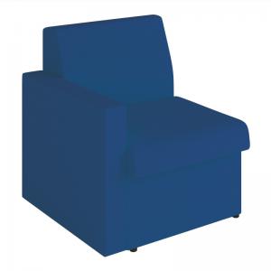 Nautilus Designs Wave Contemporary Modular Fabric Low Back Sofa -