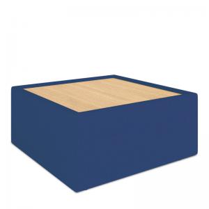 Nautilus Designs Wave Contemporary Modular Fabric Table Unit with