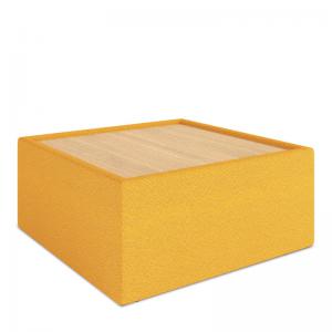 Nautilus Designs Wave Contemporary Modular Fabric Table Unit with