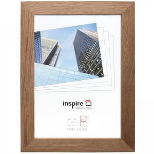 New England 3.2cm Wide Wood Certificate Frame A4 Solid Oak -