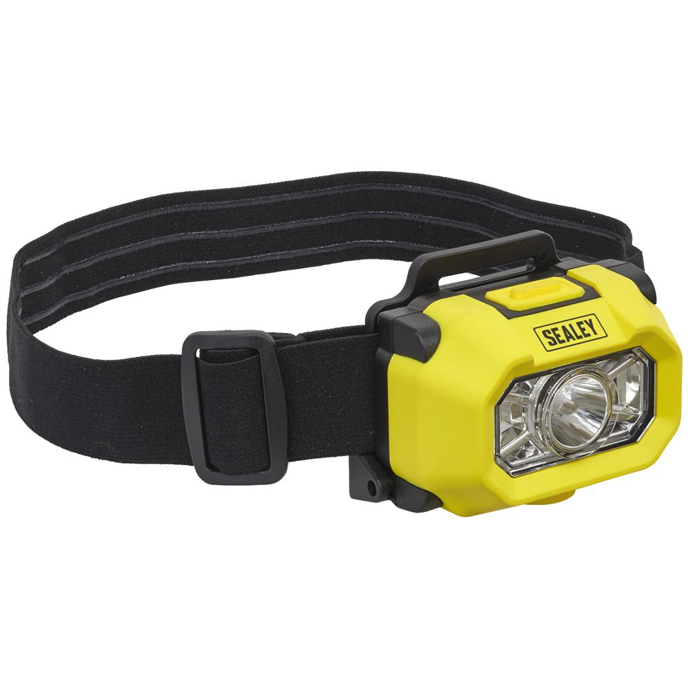 Sealey XP G2 LED ATEX Head Torch Yellow