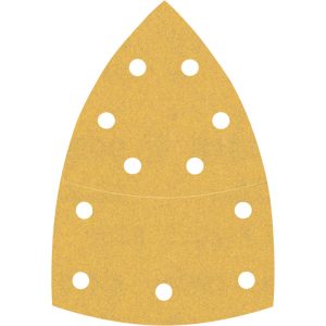 Bosch EXPERT C470 Punched Hook and Loop Multi Sanding Sheets 93mm x 102mm 180g Pack of 10