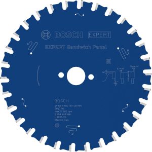 Bosch EXPERT Circular Saw Blade for Sandwich Panel 165mm 30T 20mm