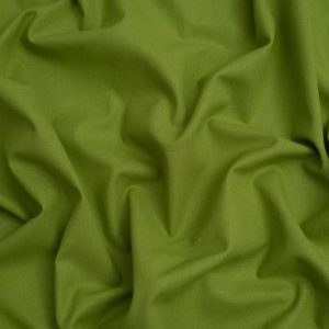 Minerva Core Range 100% Cotton Broadcloth Fabric Leaf Green