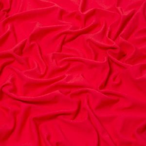 Minerva Core Range 100% Cotton Jersey Stretch Knit Fabric Red